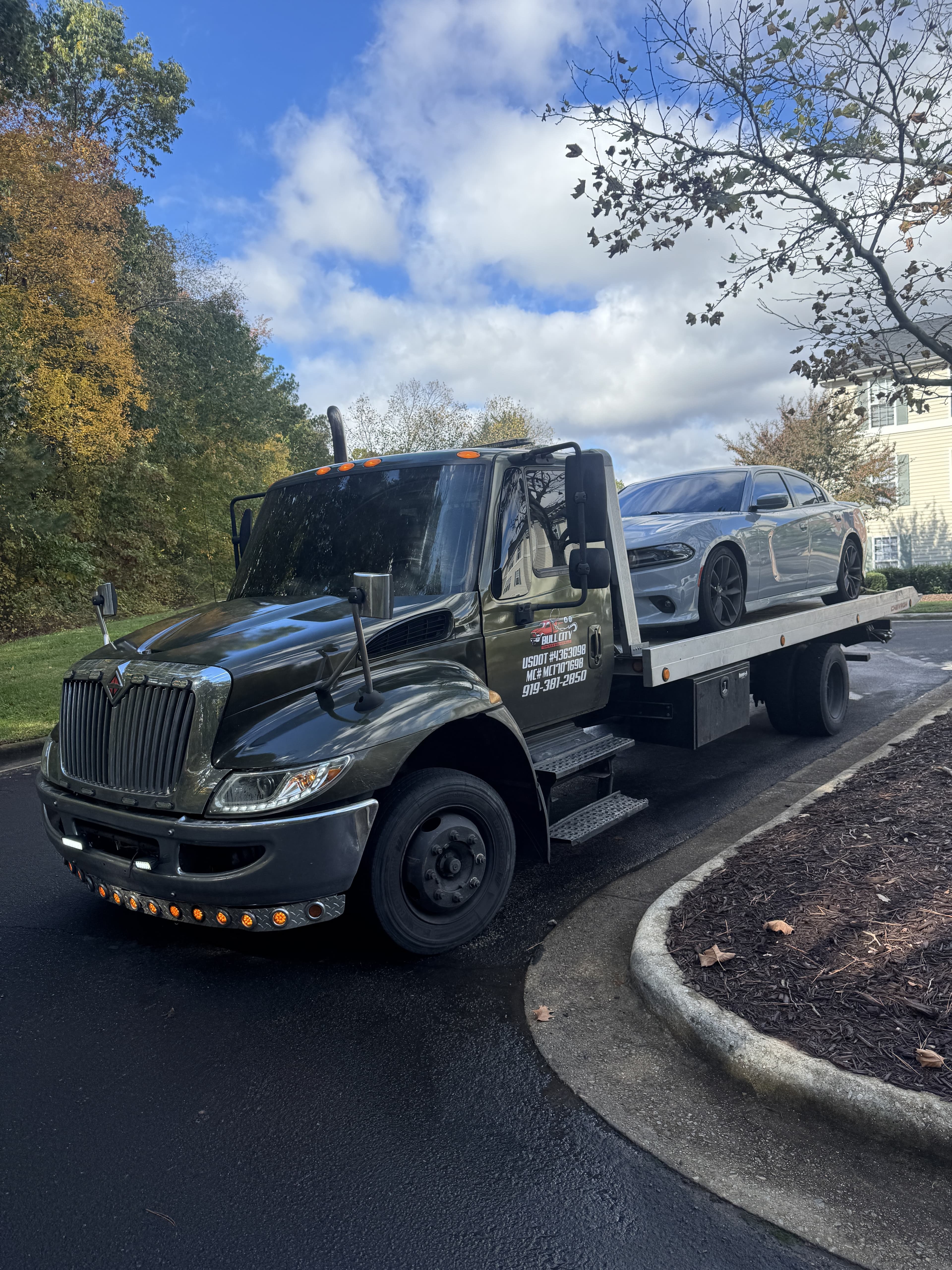 Bull City Towing truck